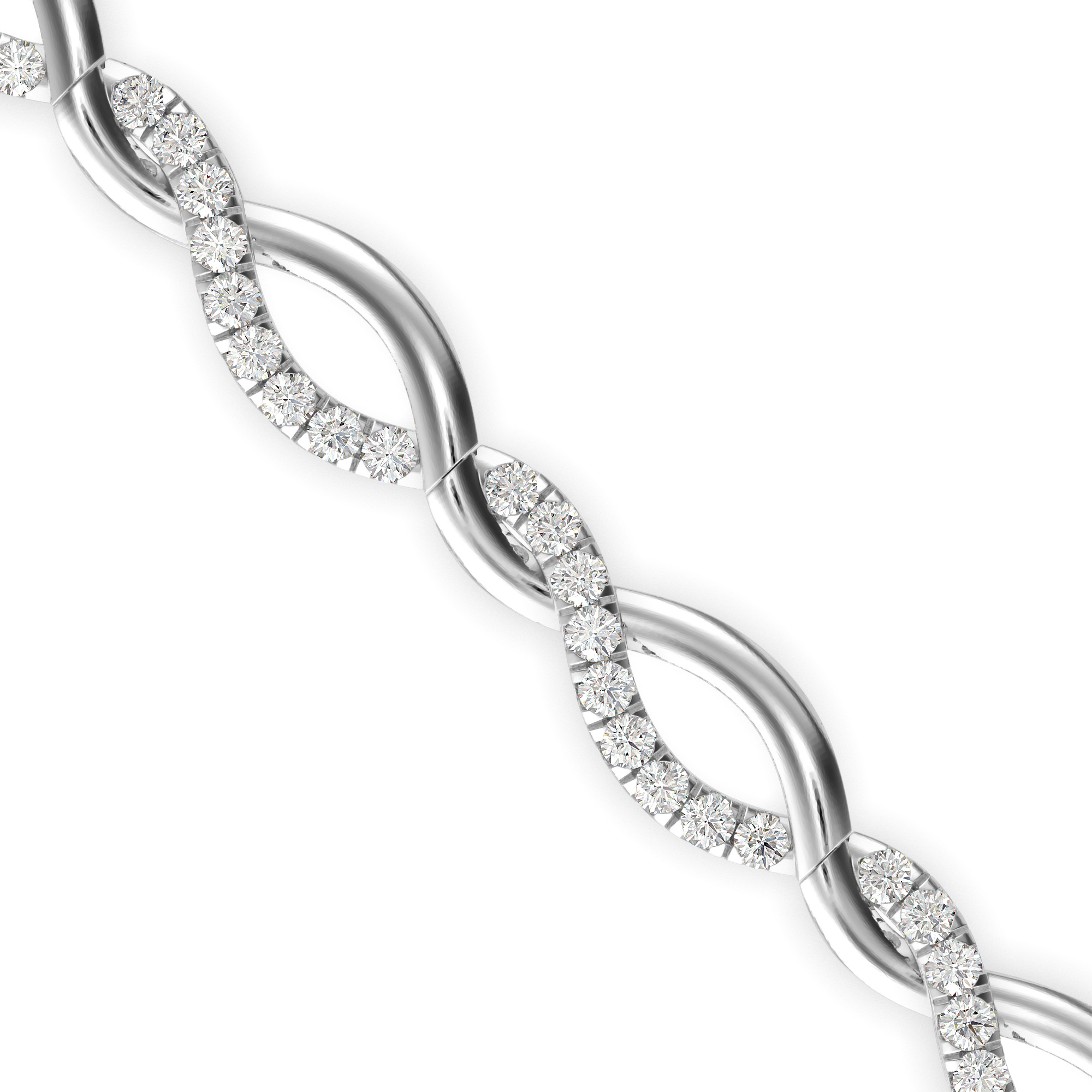 Luxury Look Designer Diamond Bracelet for Women
